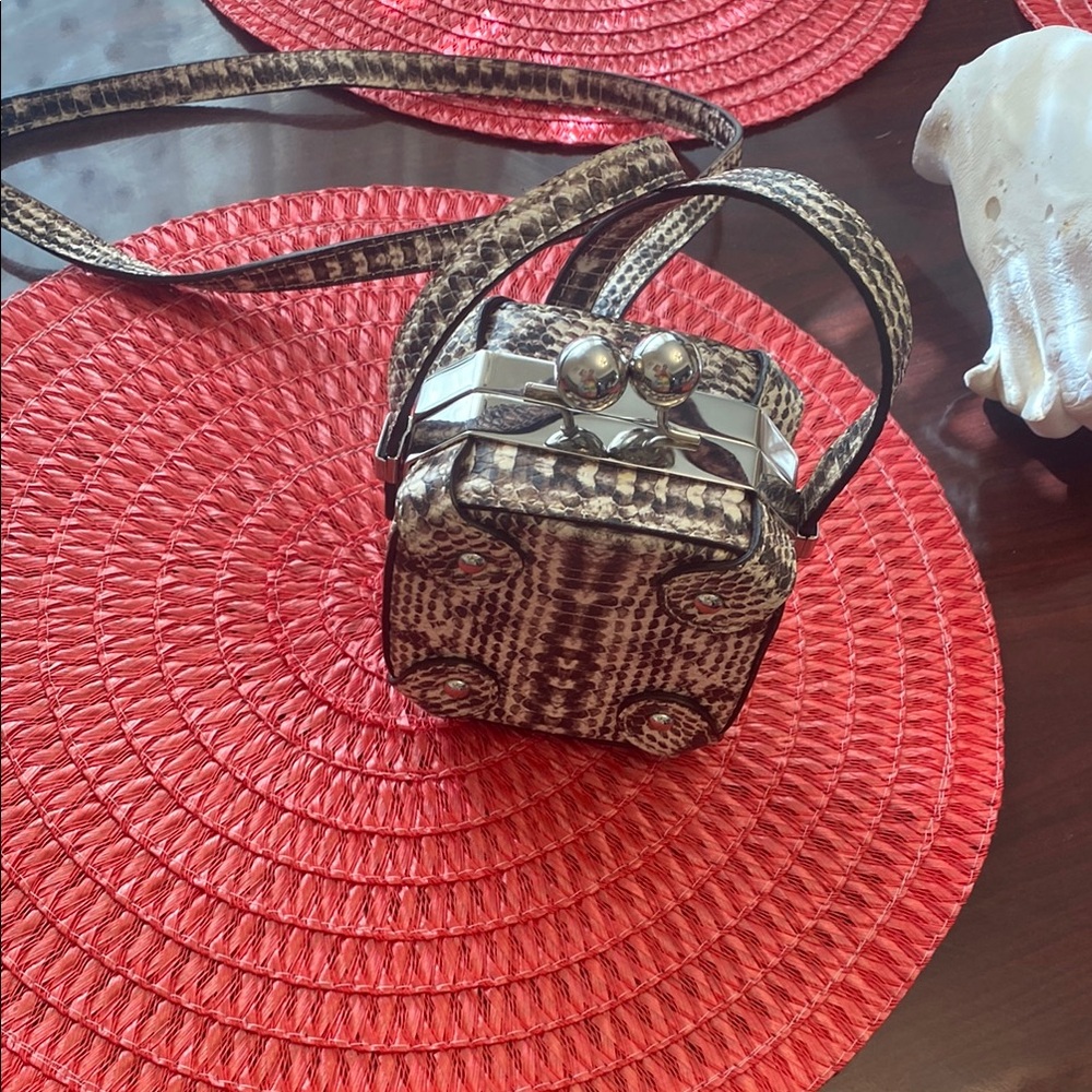 Talbot Stylish Snakeskin Patterned Women's Bag - Picture 4 of 7